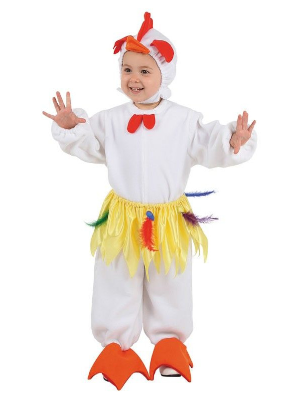 Disfraz gallinita bebe