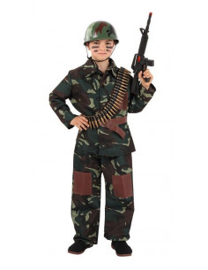 Disfraz comando infantil