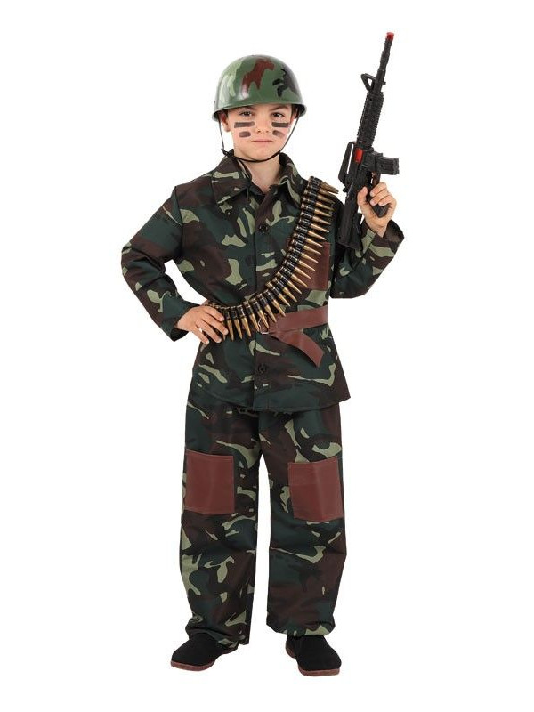 Disfraz comando infantil