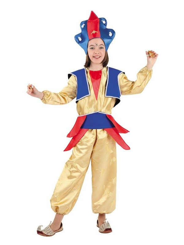 Disfraz de tailandesa para niña