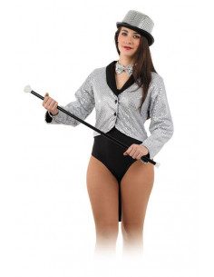 Traje de frap de lentejuelas