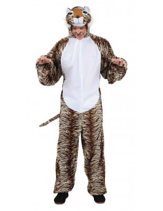 Traje disfraz de tigre para adulto
