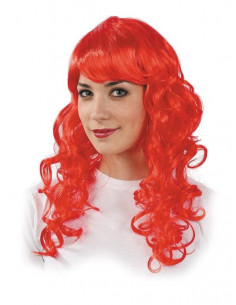 Peluca melena ondulada