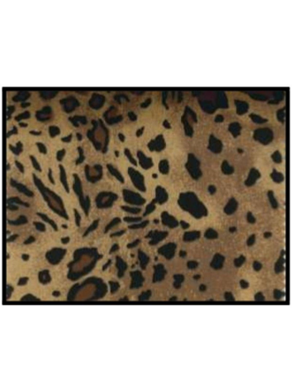 Tejido strech leopardo
