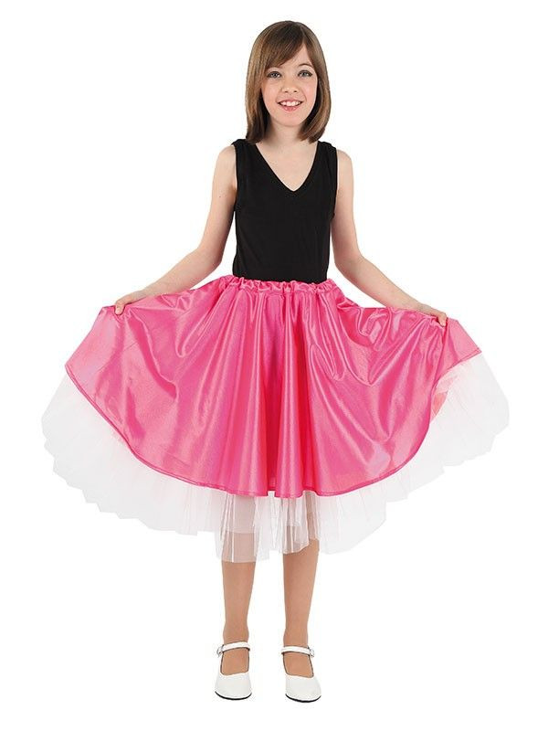 Falda Olivia niña rosa