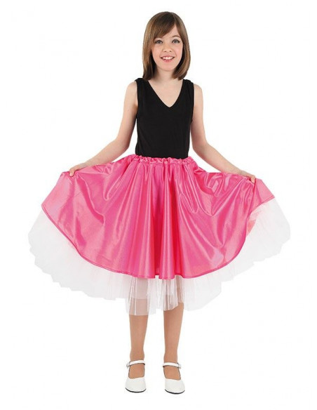Falda Olivia niña rosa