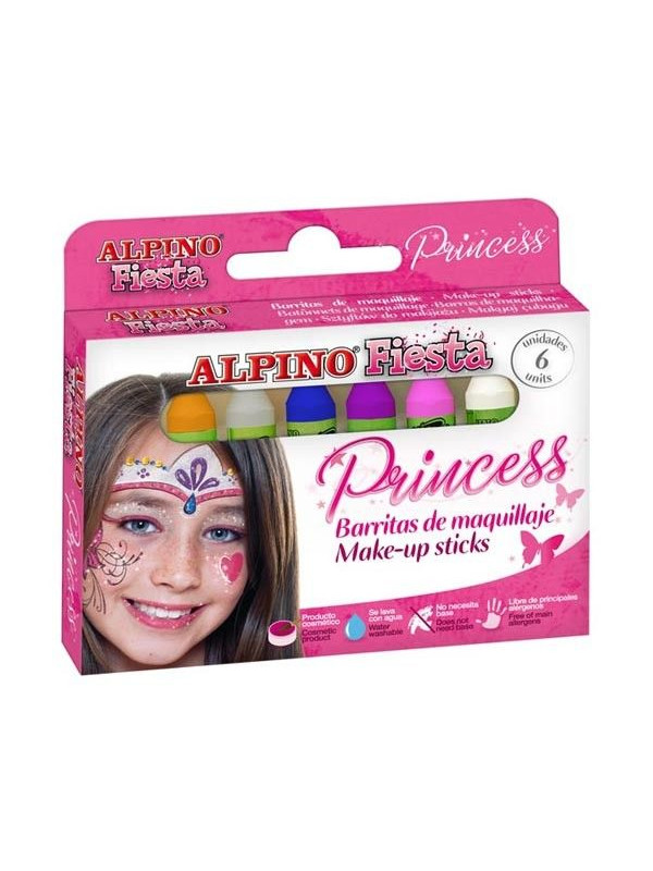 Set maquillaje fiesta princess colores surtidos