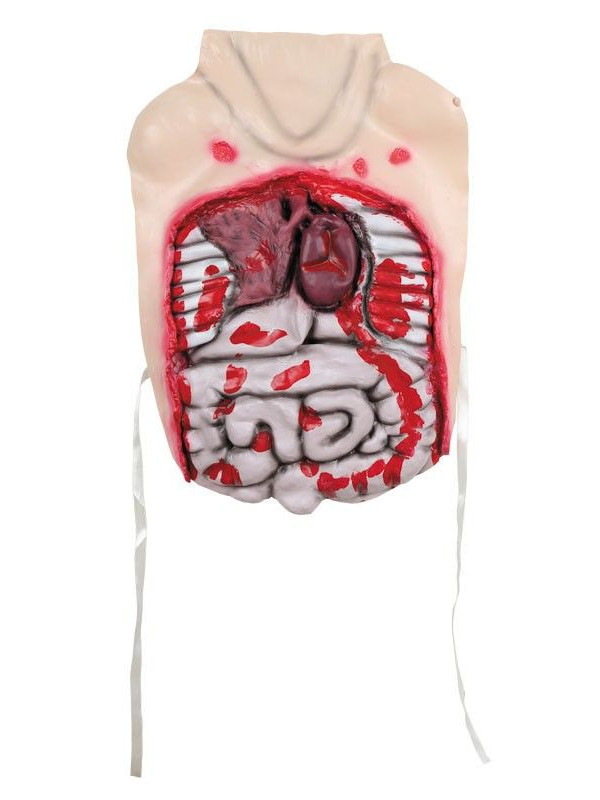 Pechero tripas de latex