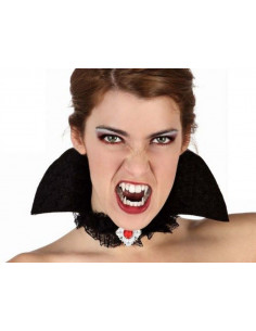 Gargantilla con cuello vampira