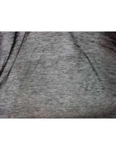 Tela de punto camiseta negra