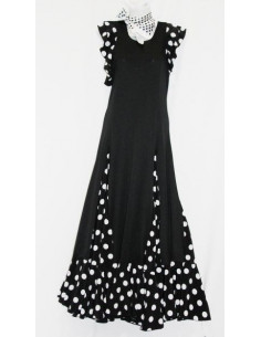 Vestido andaluza adulto sin mangas