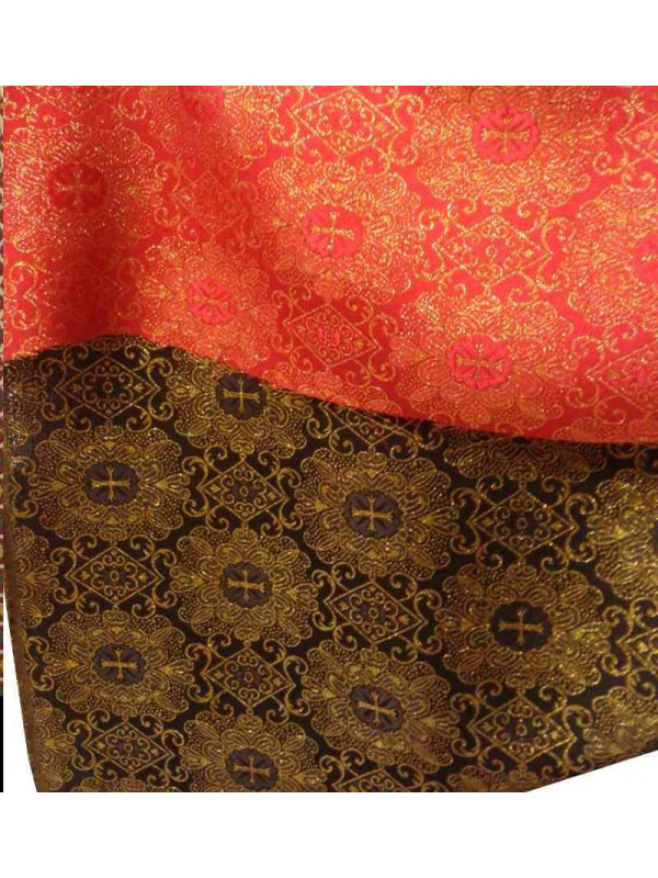 Tejido brocado brillante