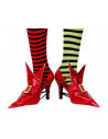 Cubrezapatos bruja rojo