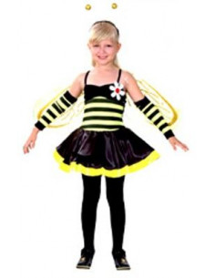 Disfraz de avispa para niña