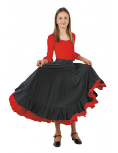 Falda andaluza niña