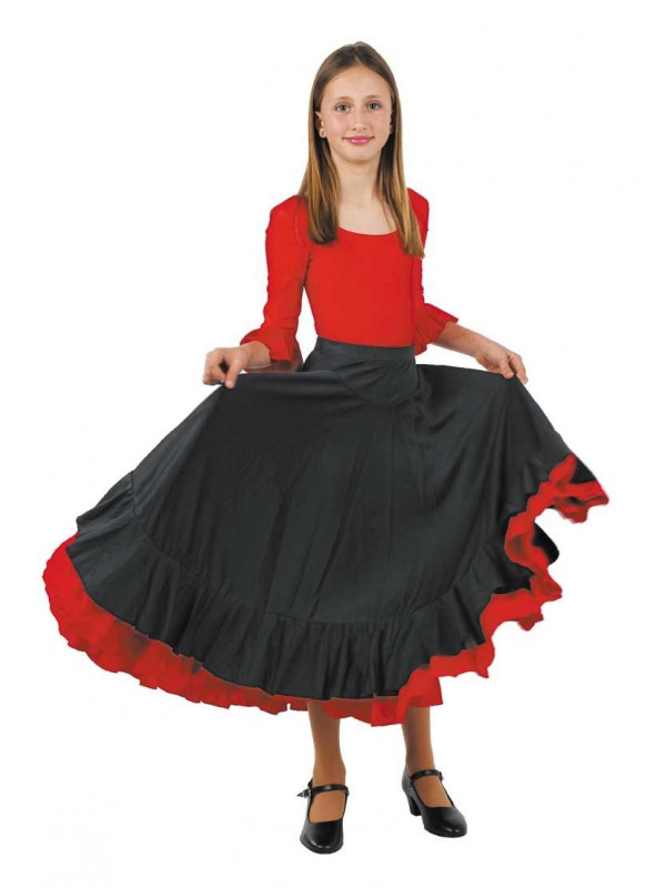 Falda andaluza niña