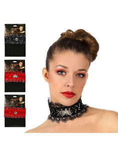 Gargantilla araña halloween