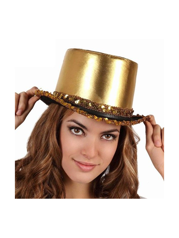 Chistera lame con lentejelas