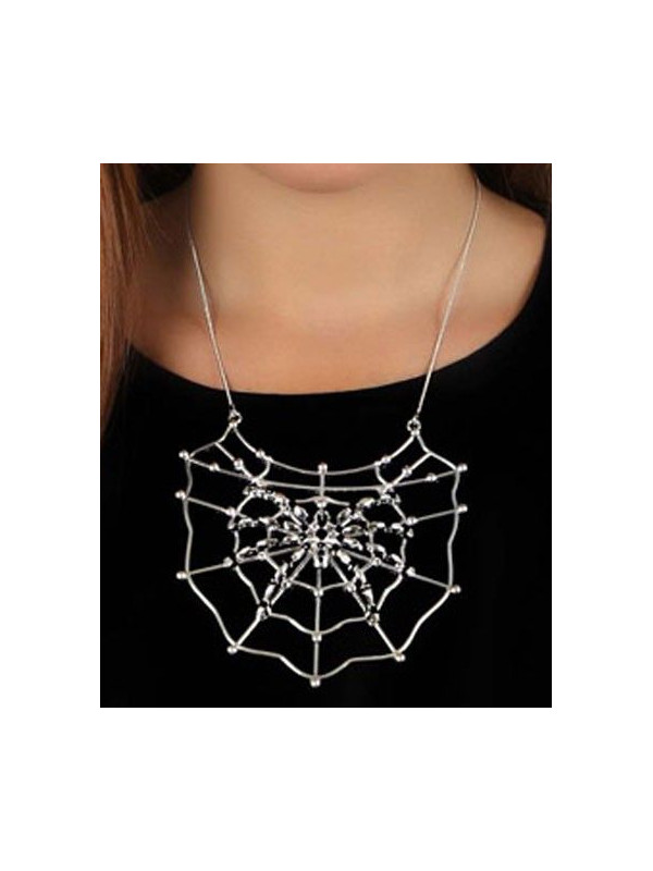 Colgante tela araña metalico