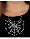Colgante tela araña metalico