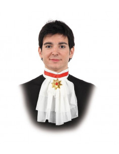 Chorreras con escarapela de dracula