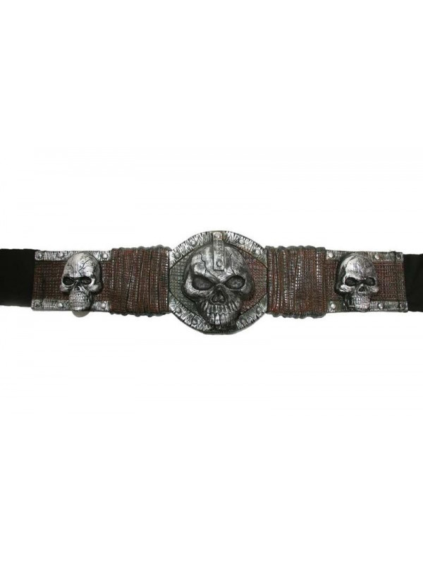 Cinturón calaveras halloween