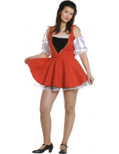 Disfraz animadora mujer