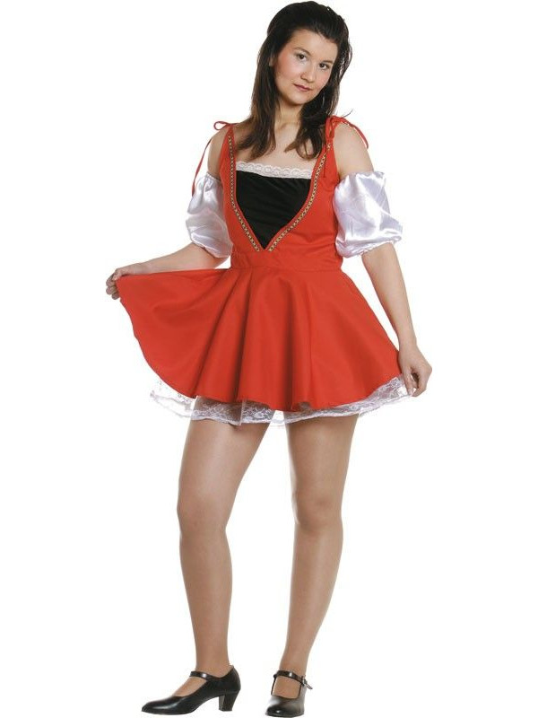 Disfraz animadora mujer