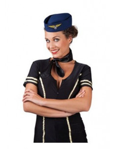 Gorro azafata de vuelo