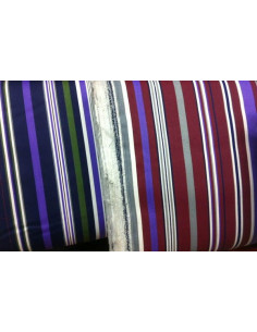 Tejido percal rayas patchwork