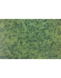 Tejido patchwork verde caqui
