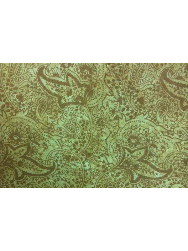 Tejido adamascado mostaza