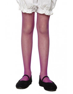 Panty rejilla negro infantil Retem baby