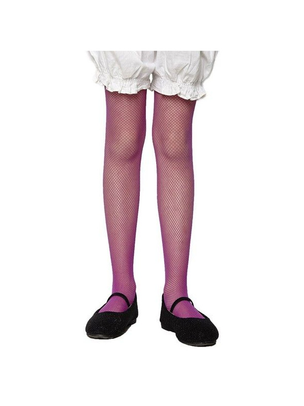 Panty rejilla negro infantil Retem baby