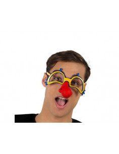 Gafas broma con nariz de goma