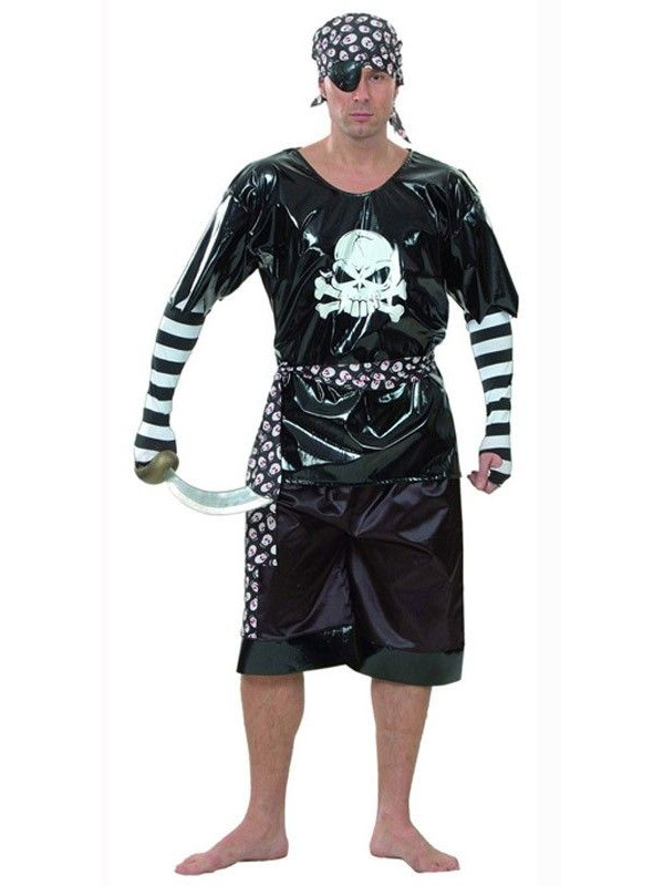 Disfraz pirata malvado adulto