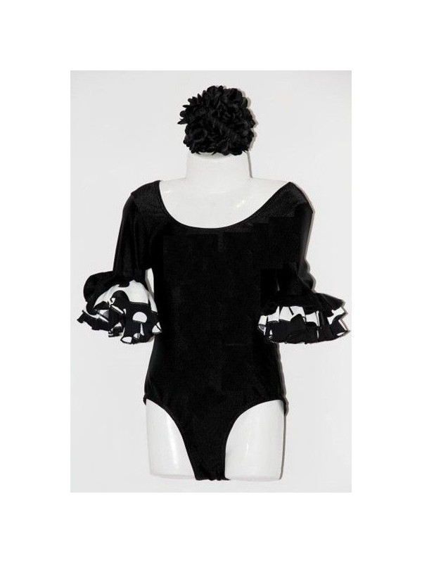 Body mujer 3 volantes y topo gr