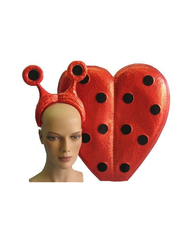 Alas y diadema de insecto