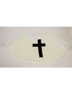 Cuello de monja con cruz