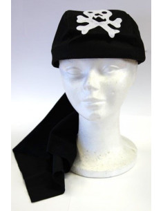 Gorro pirata con pañuelo