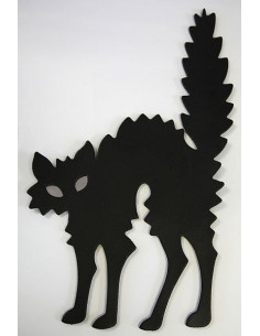 Adorno gato Halloween