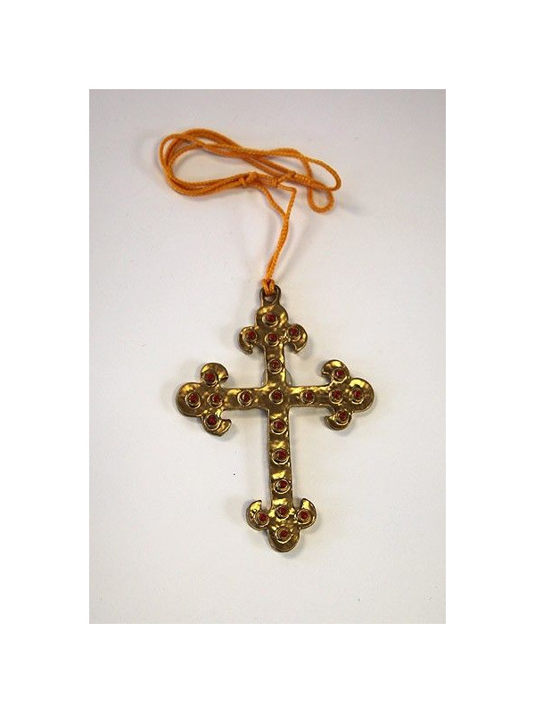 Colgante cruz dorada