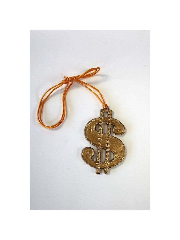 Colgante símbolo dollar