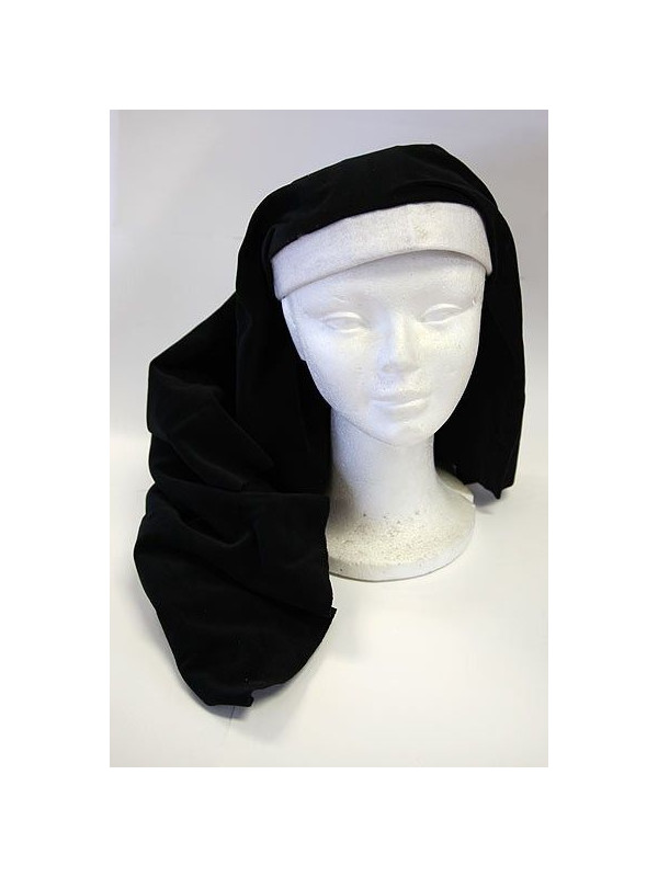 Tocado de monja cabeza