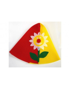Sombrero de payaso flor