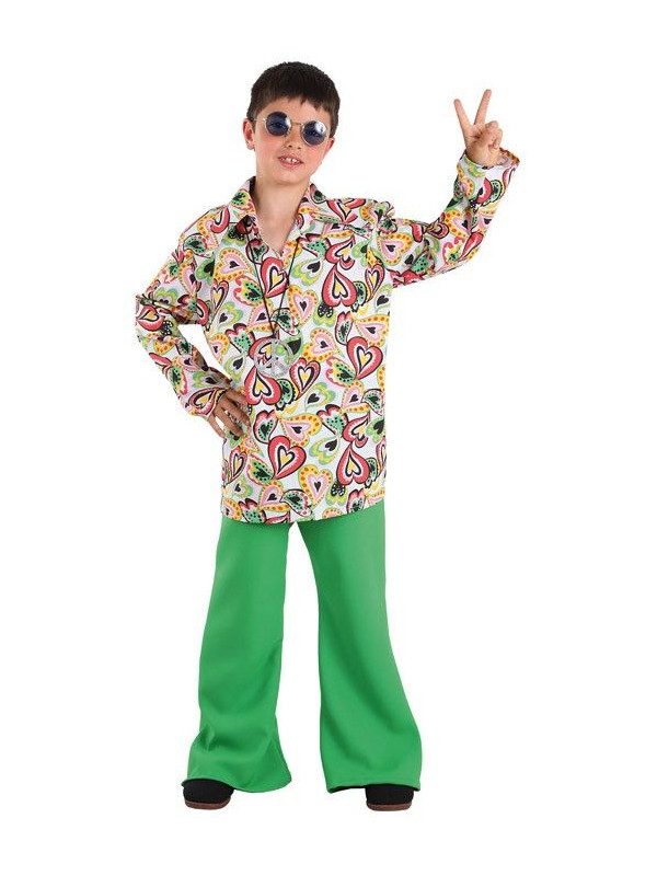 Disfraz de hippie niño