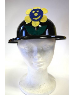 Bombín de payaso flor