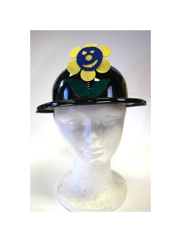 Bombín de payaso flor