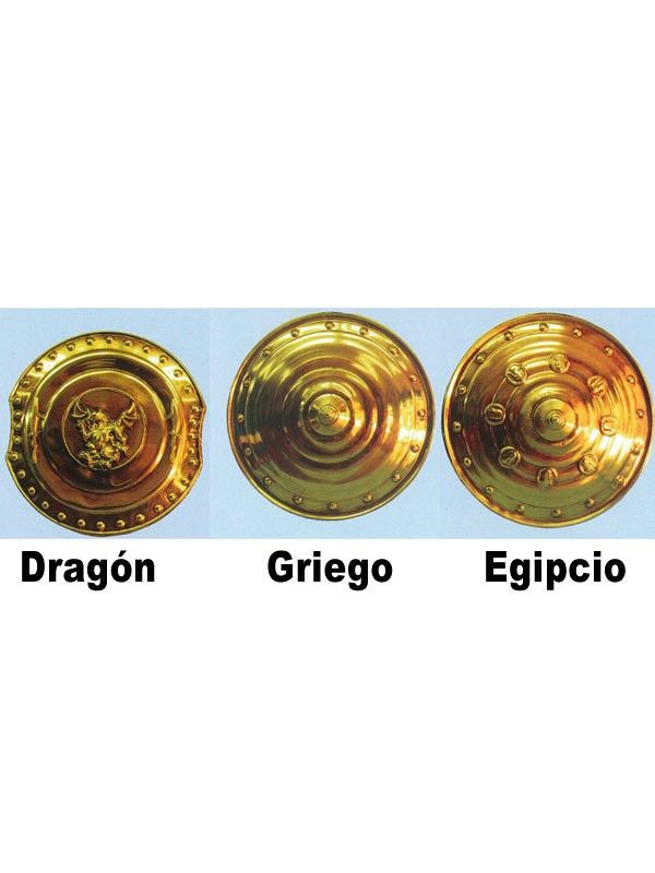 Escudos de guerreros redondos