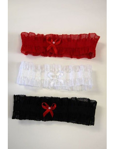 Liga elastica de blonda